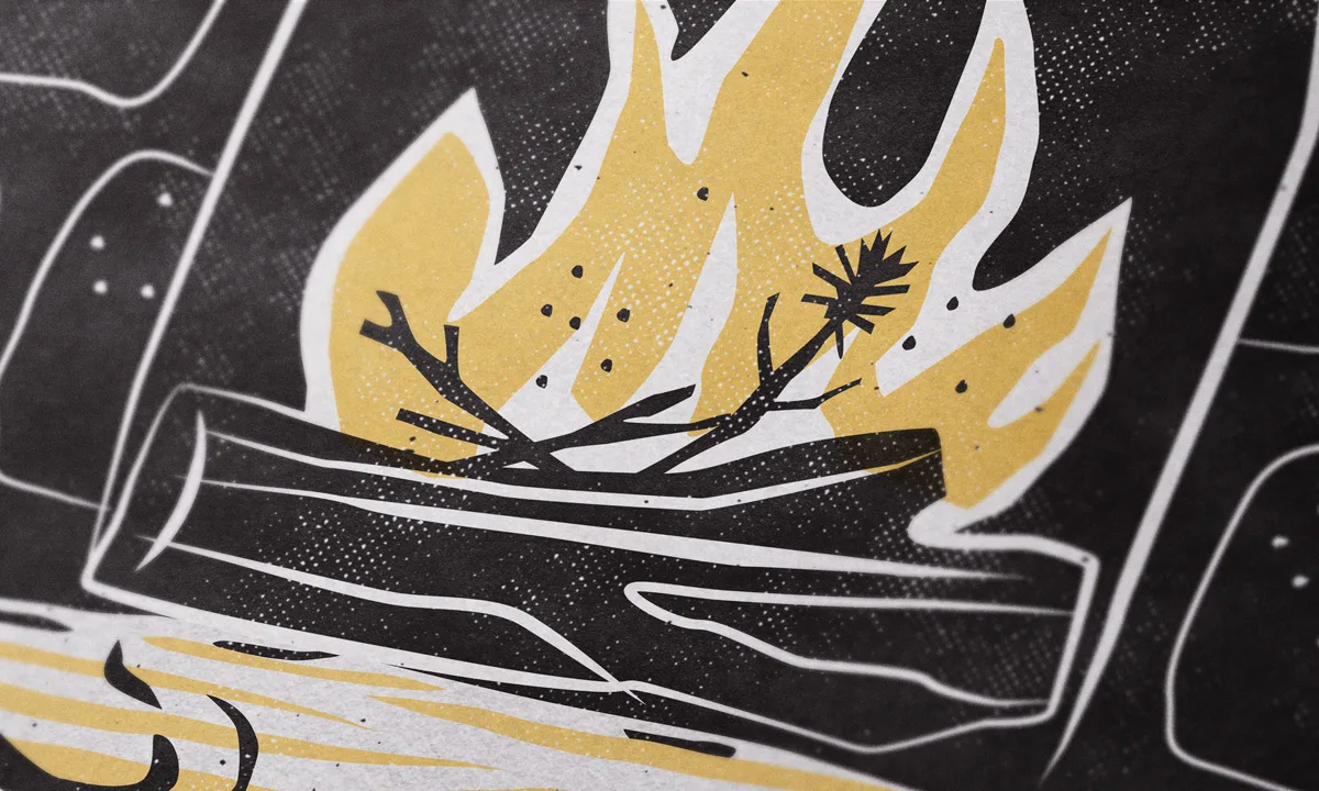 illustration closeup